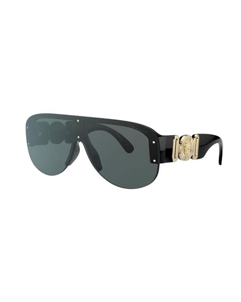 versace ve4391 medusa shield black